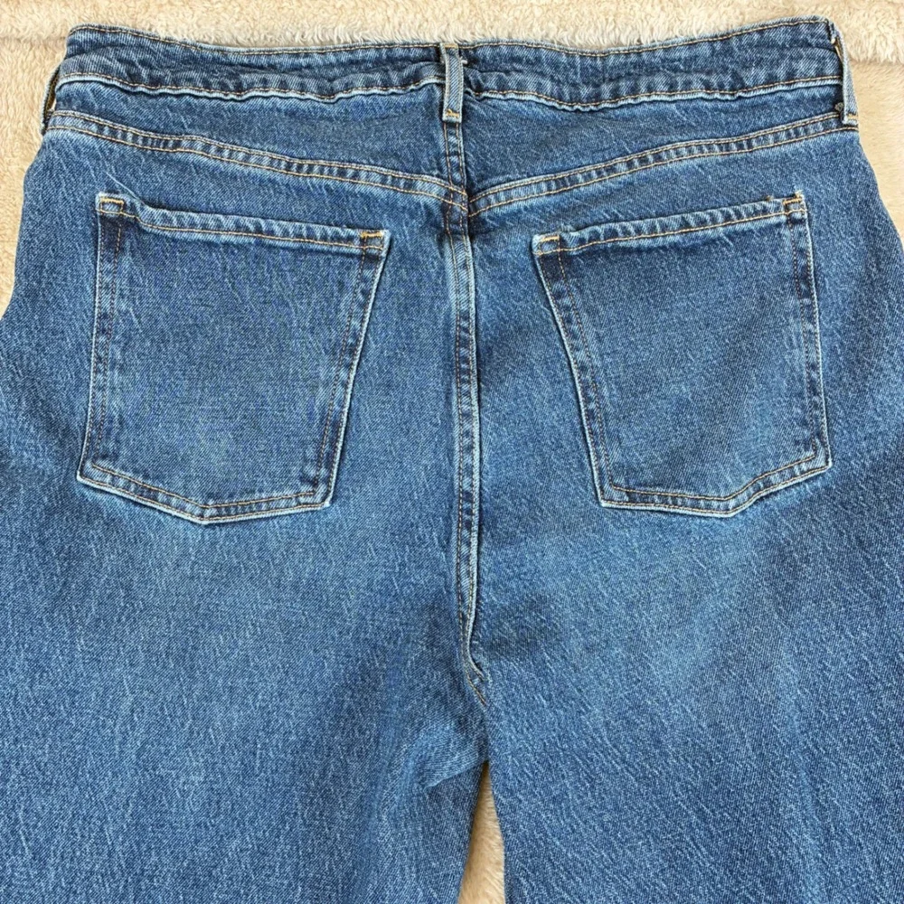 Old Navy Sky-Hi‎ Wide Leg 14 Cotton Denim Indie Boho Retro Streetwear Chic